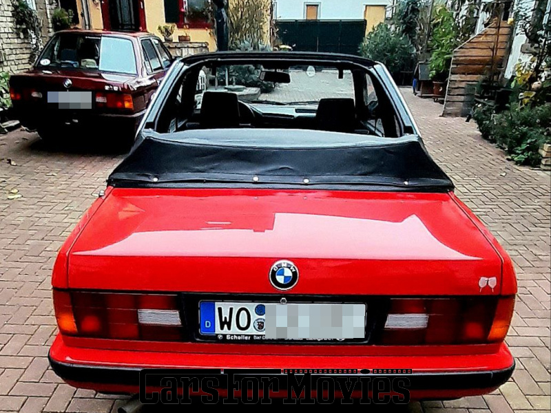 CarsForMovies | BMW 316i TC2 BAUR 1990 Deutschland Rot Schwarz Zivilfahrzeug Cabrio Rheinland-Pfalz 7097 targa tuning